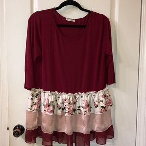 Boutique top size large